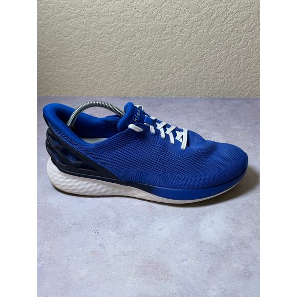 Kizik Athens Mens Size 10.5 Womens 12  Shoes Blue Hands-Free Slip On Sneakers main image 4